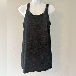 Black/Gray Sparkle Women's Top